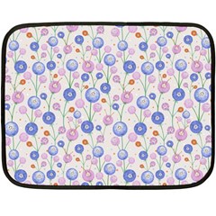 Watercolor Dandelions Fleece Blanket (mini) by SychEva