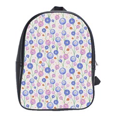 Watercolor Dandelions School Bag (large) by SychEva