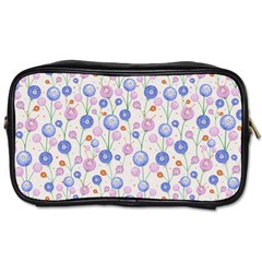 Watercolor Dandelions Toiletries Bag (two Sides) by SychEva