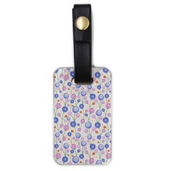 Watercolor Dandelions Luggage Tag (one Side) by SychEva