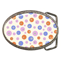 Multicolored Circles Belt Buckles by SychEva