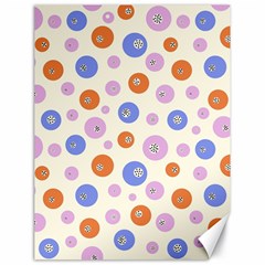 Multicolored Circles Canvas 18  X 24  by SychEva