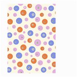 Multicolored Circles Small Garden Flag (Two Sides) Front