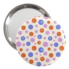 Multicolored Circles 3  Handbag Mirrors by SychEva