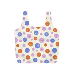 Multicolored Circles Full Print Recycle Bag (s)