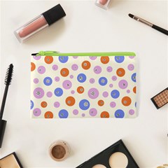 Multicolored Circles Cosmetic Bag (xs) by SychEva