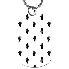 Vampire Hand Motif Graphic Print Pattern Dog Tag (two Sides) by dflcprintsclothing