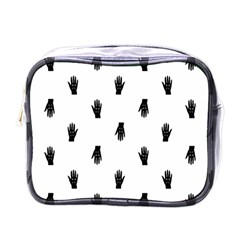 Vampire Hand Motif Graphic Print Pattern Mini Toiletries Bag (one Side) by dflcprintsclothing