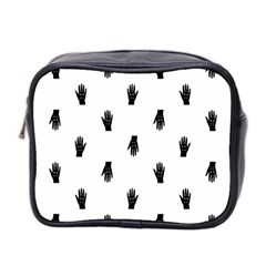 Vampire Hand Motif Graphic Print Pattern Mini Toiletries Bag (two Sides) by dflcprintsclothing