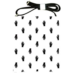 Vampire Hand Motif Graphic Print Pattern Shoulder Sling Bag by dflcprintsclothing