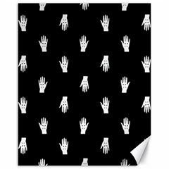 Vampire Hand Motif Graphic Print Pattern 2 Canvas 16  X 20  by dflcprintsclothing