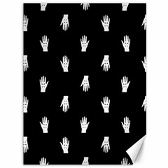 Vampire Hand Motif Graphic Print Pattern 2 Canvas 36  X 48 