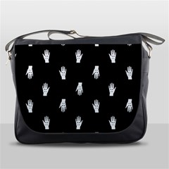 Vampire Hand Motif Graphic Print Pattern 2 Messenger Bag