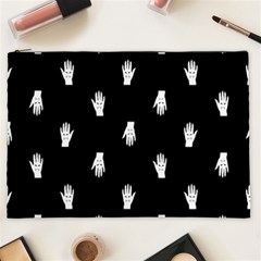 Vampire Hand Motif Graphic Print Pattern 2 Cosmetic Bag (xxl) by dflcprintsclothing