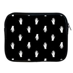 Vampire Hand Motif Graphic Print Pattern 2 Apple iPad 2/3/4 Zipper Cases Front