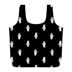 Vampire Hand Motif Graphic Print Pattern 2 Full Print Recycle Bag (l) by dflcprintsclothing