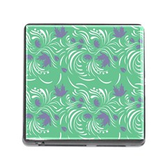 Folk Floral Pattern  Abstract Flowers Print  Seamless Pattern Memory Card Reader (square 5 Slot) by Eskimos