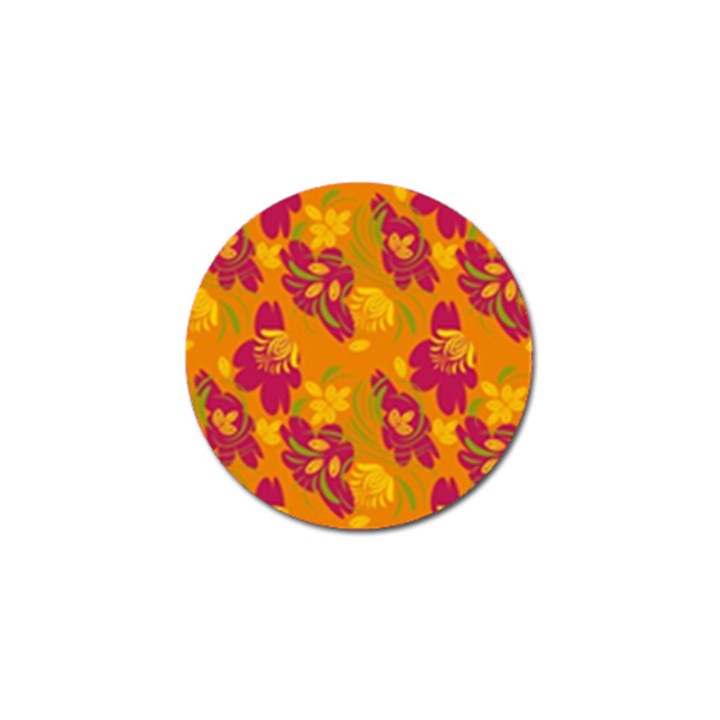 Folk floral pattern. Abstract flowers print. seamless pattern Golf Ball Marker (10 pack)