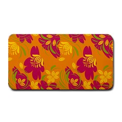 Folk Floral Pattern  Abstract Flowers Print  Seamless Pattern Medium Bar Mats by Eskimos