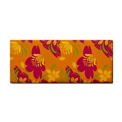 Folk Floral Pattern  Abstract Flowers Print  Seamless Pattern Hand Towel by Eskimos