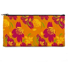 Folk Floral Pattern  Abstract Flowers Print  Seamless Pattern Pencil Case by Eskimos