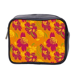 Folk Floral Pattern  Abstract Flowers Print  Seamless Pattern Mini Toiletries Bag (two Sides) by Eskimos