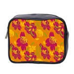 Folk floral pattern. Abstract flowers print. seamless pattern Mini Toiletries Bag (Two Sides) Front