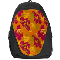 Folk Floral Pattern  Abstract Flowers Print  Seamless Pattern Backpack Bag by Eskimos