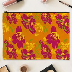 Folk Floral Pattern  Abstract Flowers Print  Seamless Pattern Cosmetic Bag (xxxl) by Eskimos