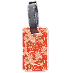 Folk Floral Pattern  Abstract Flowers Print  Seamless Pattern Luggage Tag (two Sides) by Eskimos