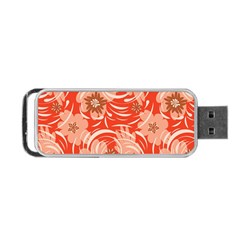 Folk Floral Pattern  Abstract Flowers Print  Seamless Pattern Portable Usb Flash (two Sides) by Eskimos