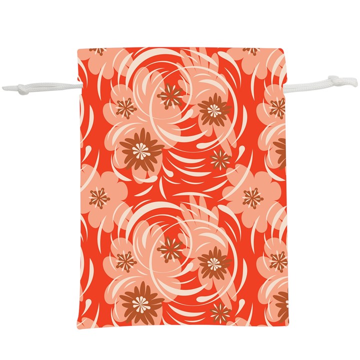 Folk floral pattern. Abstract flowers print. seamless pattern  Lightweight Drawstring Pouch (XL)