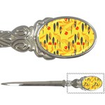 Folk floral pattern. Abstract flowers print. seamless pattern Letter Opener Front