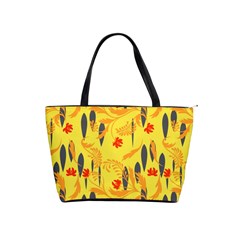 Folk floral pattern. Abstract flowers print. seamless pattern Classic Shoulder Handbag