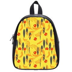 Folk floral pattern. Abstract flowers print. seamless pattern School Bag (Small)