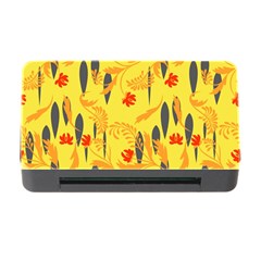 Folk floral pattern. Abstract flowers print. seamless pattern Memory Card Reader with CF