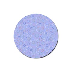 Circle Rubber Round Coaster (4 Pack) 