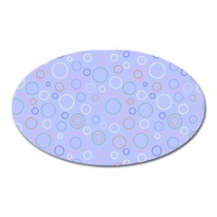 Circle Oval Magnet by SychEva