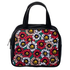 Daisy Colorfull Seamless Pattern Classic Handbag (one Side) by Kizuneko