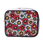 Daisy Colorfull Seamless Pattern Mini Toiletries Bag (One Side) Front