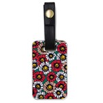 Daisy Colorfull Seamless Pattern Luggage Tag (one side) Front