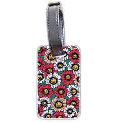 Daisy Colorfull Seamless Pattern Luggage Tag (two Sides) by Kizuneko