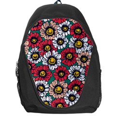 Daisy Colorfull Seamless Pattern Backpack Bag