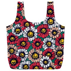 Daisy Colorfull Seamless Pattern Full Print Recycle Bag (xxl) by Kizuneko