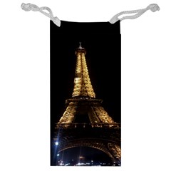 Tour Eiffel Paris Nuit Jewelry Bag by kcreatif