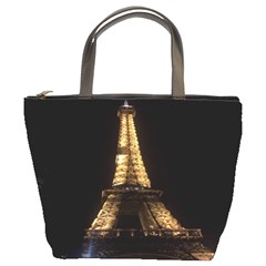 Tour Eiffel Paris Nuit Bucket Bag by kcreatif