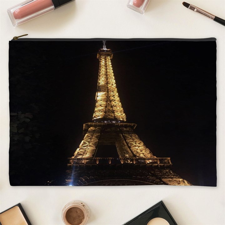 Tour Eiffel Paris Nuit Cosmetic Bag (XXXL)