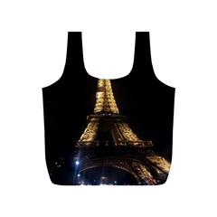 Tour Eiffel Paris Nuit Full Print Recycle Bag (s) by kcreatif