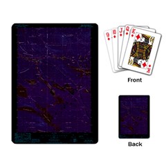 Maine Usgs Historical Map Abol Pond 104859 1988 24000 Inversion Restoration Playing Cards Single Design (rectangle) by WetdryvacsLair