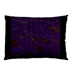 Maine Usgs Historical Map Abol Pond 104859 1988 24000 Inversion Restoration Pillow Case by WetdryvacsLair